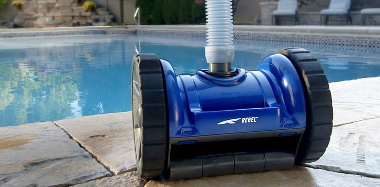 Robot hidraulico borde piscina Blue Rebel Robot hidraulico borde piscina Blue Rebel